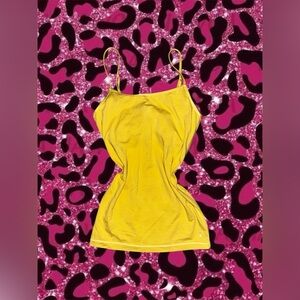 2010s Yellow American Eagle tank top